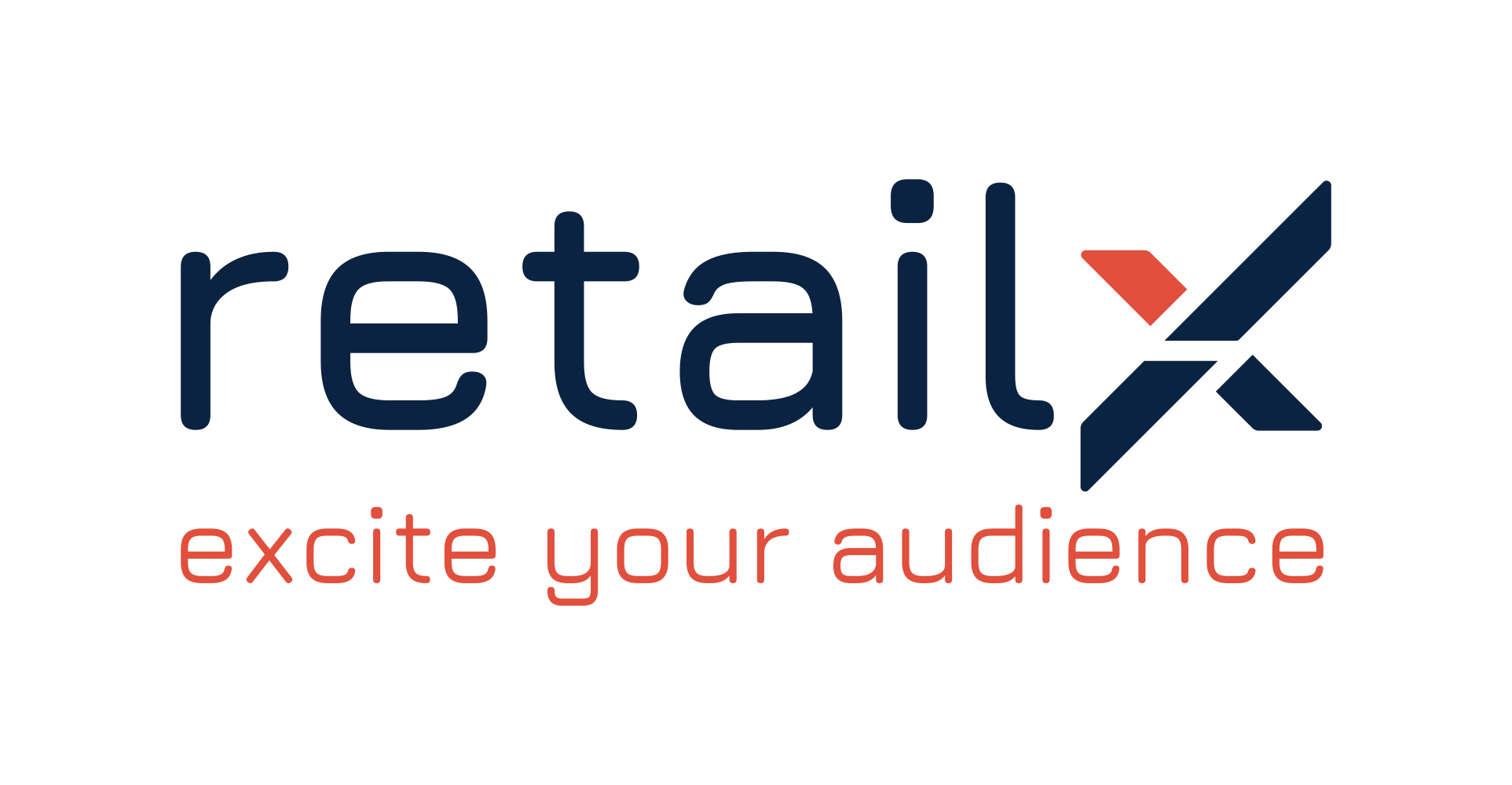 RetailX logo med payoff